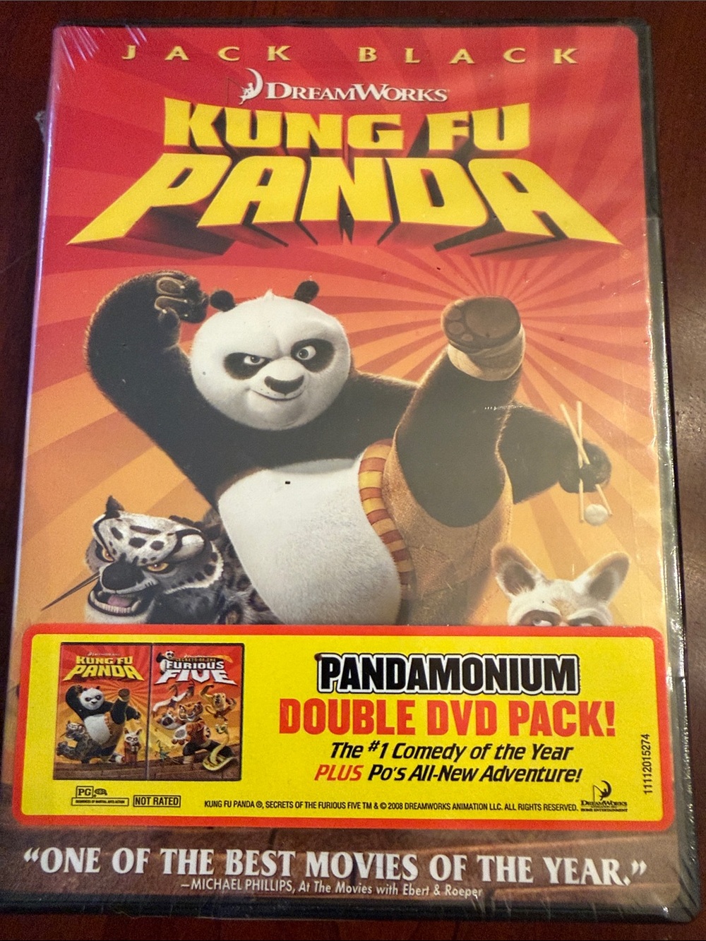 Kung Fu Panda DVD, Factory Sealed